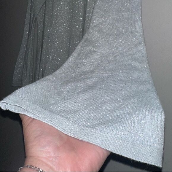 Stylestalker | Tamara Sparkly Knit Long Sleeve Sweater Mini Dress Size XL - Picture 7 of 10